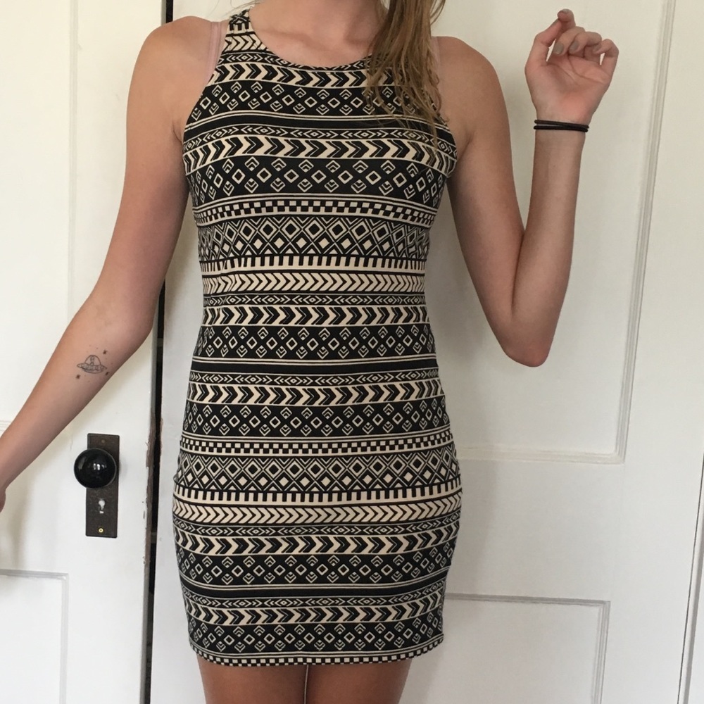 NWOT Forever 21 Aztec Design Mini Dress